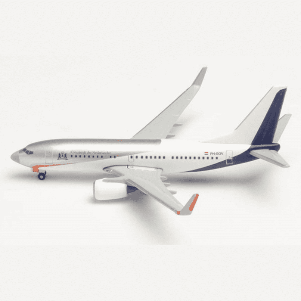 Boeing 737-700BBJ - Netherlands Government, Reg."PH-GOV" Marca: Herpa - Scala: 1:500