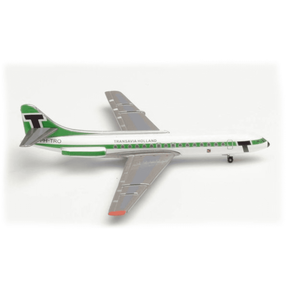 Sud Aviation Caravelle - Transavia Holland, Reg."PH-TRO" - "Provincie Gelderland" Edizione Limitata Marca: Herpa - Scala: 1:500