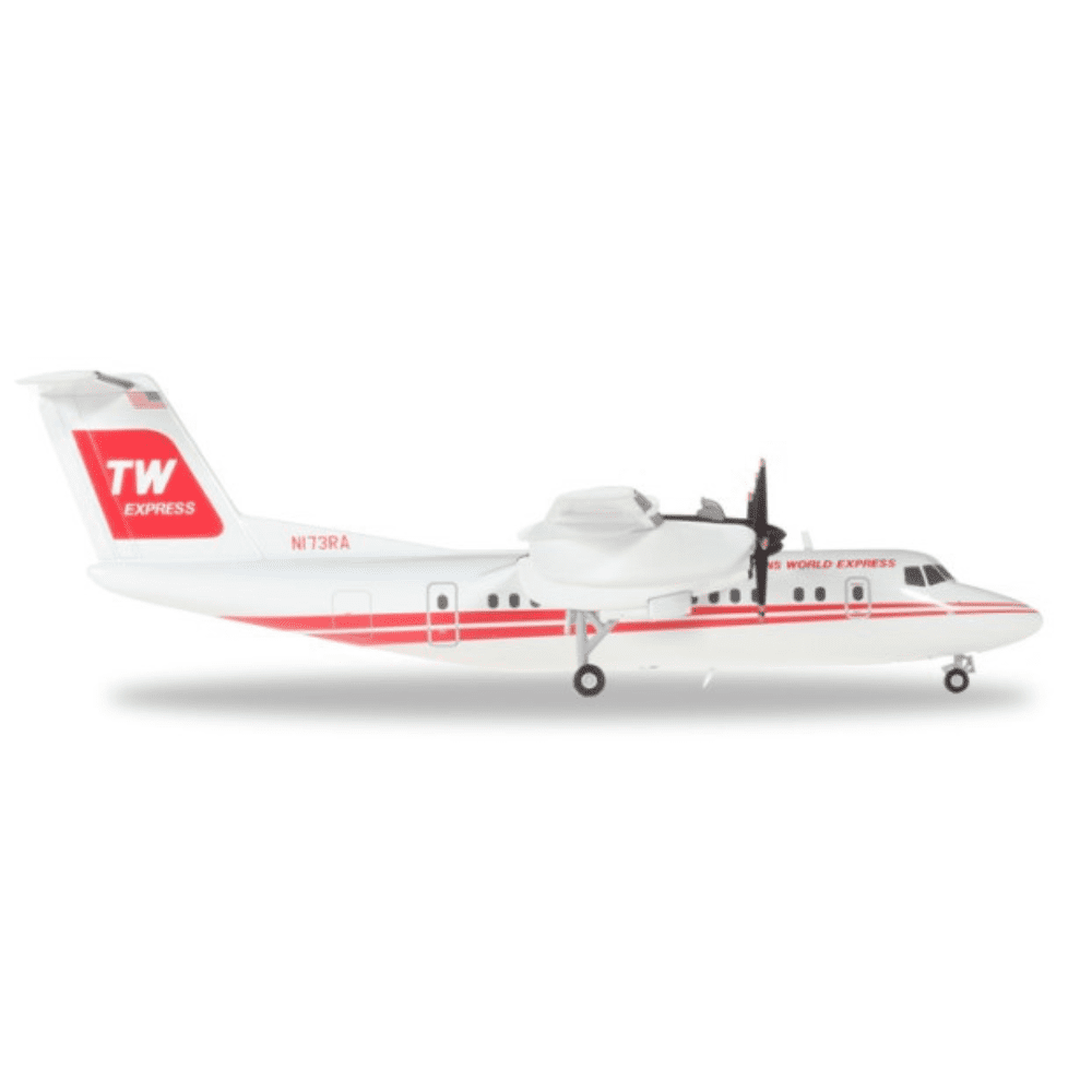 De Havilland Canada DHC-7 - Trans World Express,Reg."N173RA" Edizione Limitata Marca: Herpa - Scala: 1:200