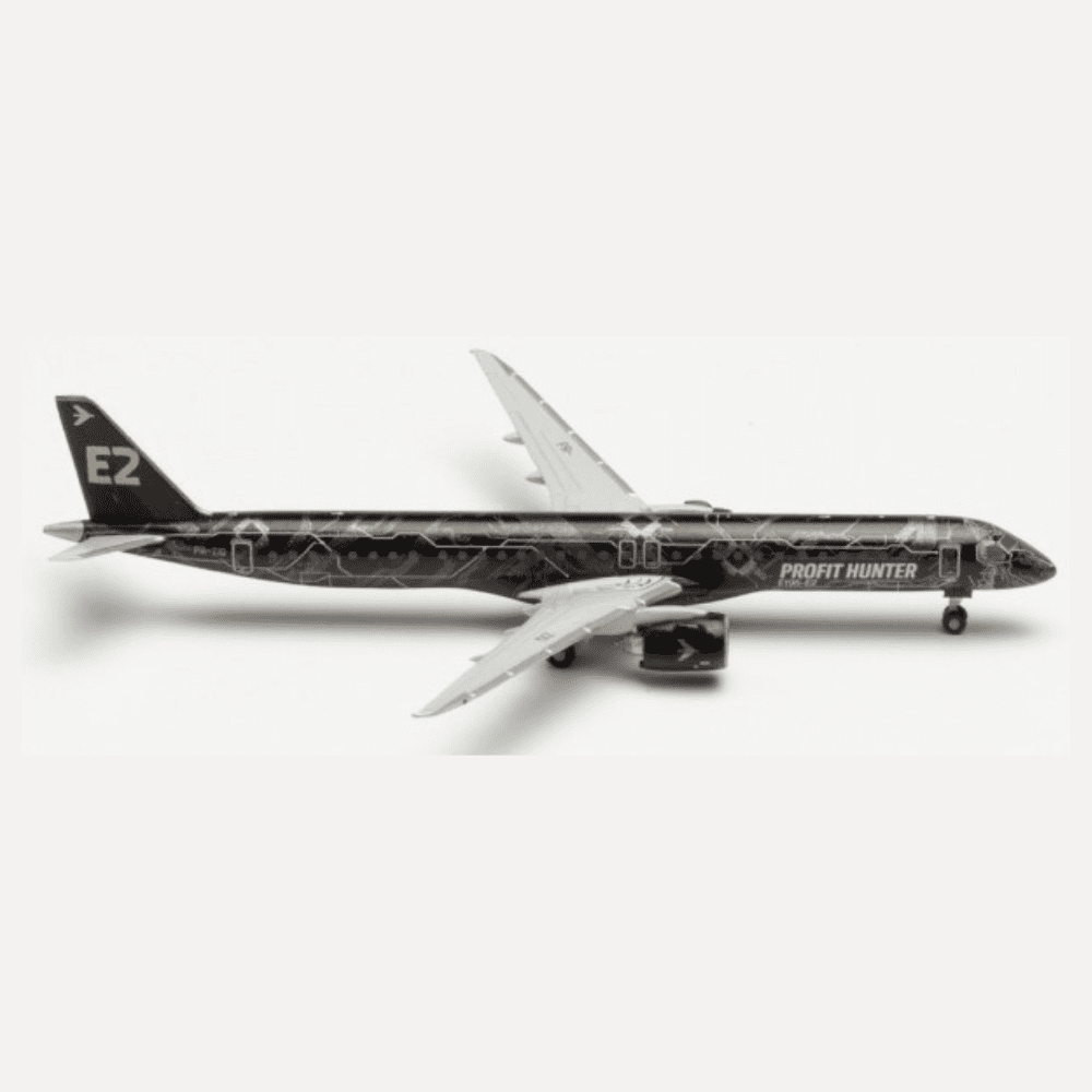 Embraer E195-E2 - "Tech Lion", Reg."PR-ZIQ" Marca: Herpa - Scala: 1:500