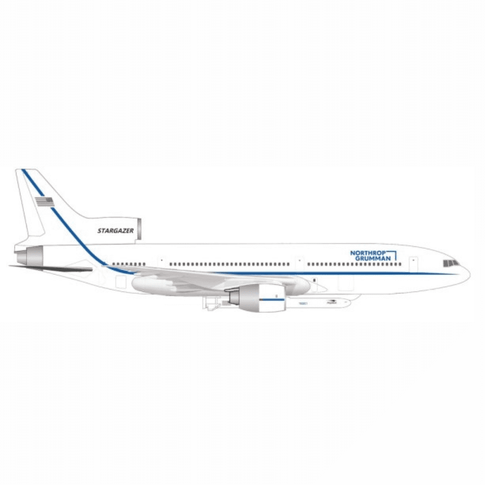 Northrop Grumman Stargazer L-1011 with Pegasus XL rocket - TriStar 50th Anniversary,Reg."N140SC" Marca: Herpa - Scala: 1:500