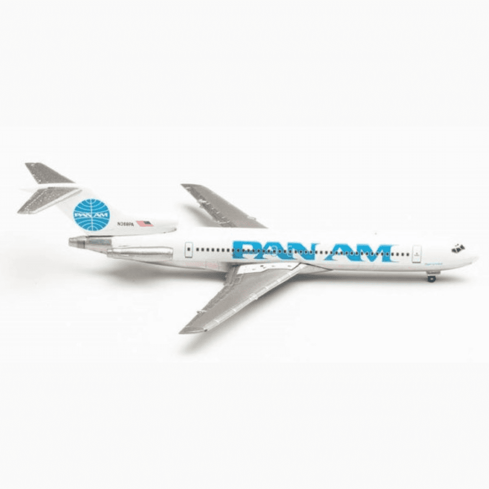 Boeing 727-200 - Pan Am,Reg."N368PA" Last Pan Am Flight,Flight 436 December 4,1991 - "Clipper Goodwill" Edizione Limitata Marca: Herpa - Scala: 1:500