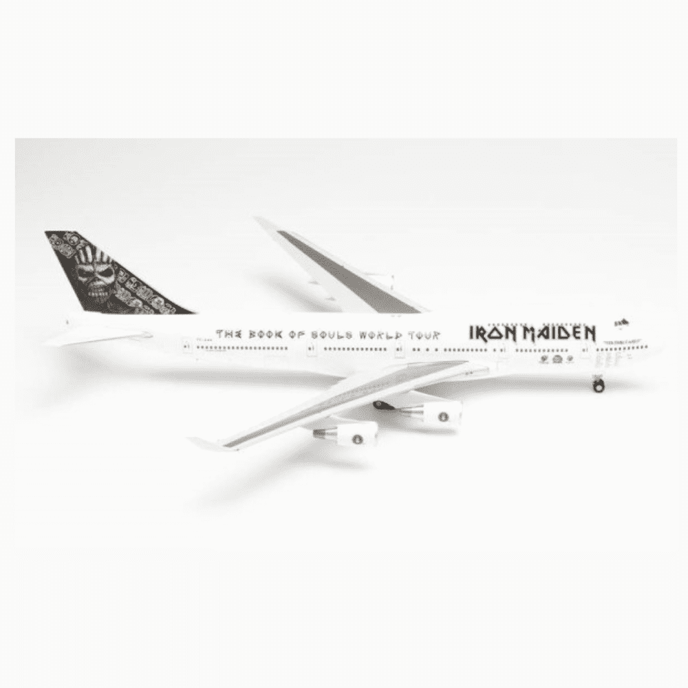 Boeing 747-400 - Iron Maiden (Air Atlanta Icelandic) - "Ed Force One" - The Book of Souls World Tour - Reg."TF-AAK" - Marca: Herpa - Scala: 1:200