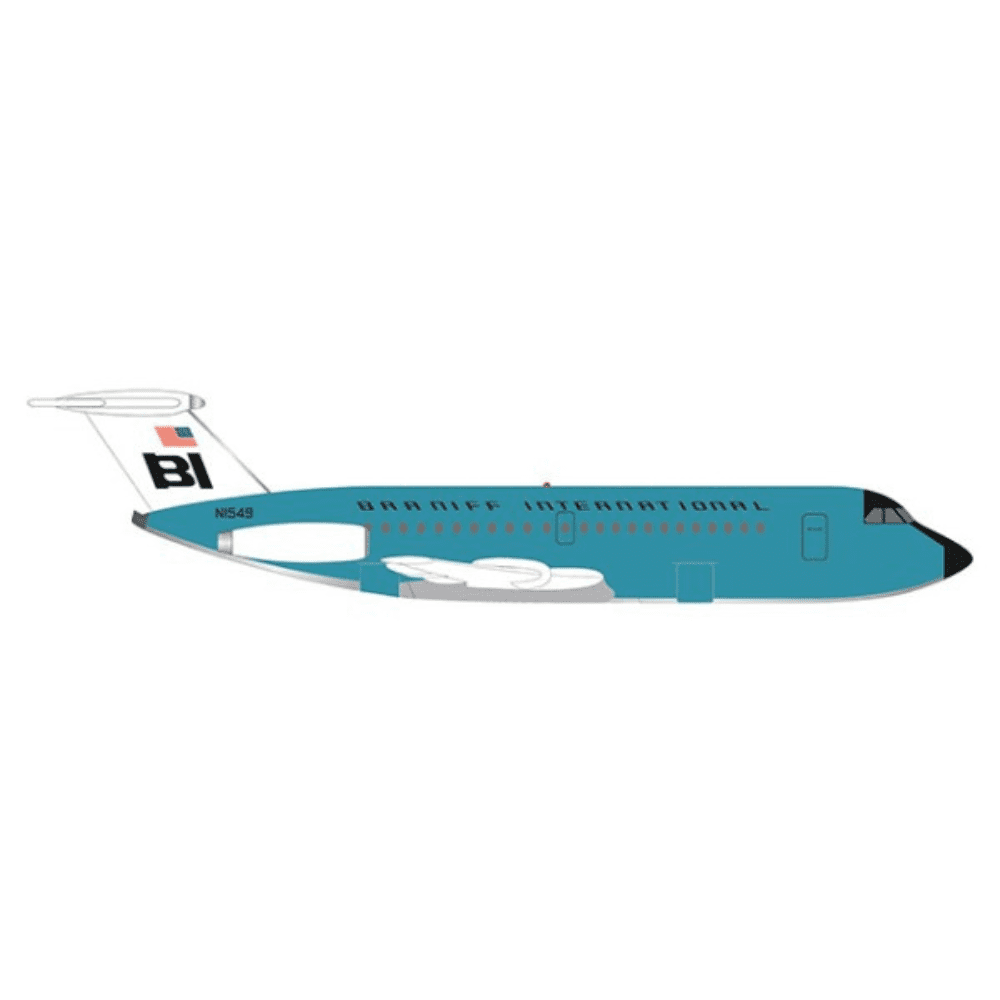 BAC 1-11-200 - Braniff International, Reg."N1549" Edizione Limitata Marca: Herpa - Scala: 1:500