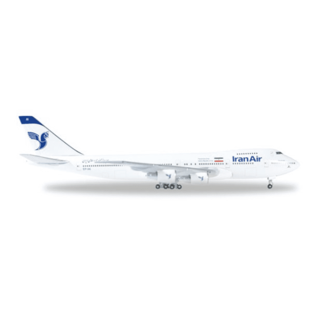 Boeing 747-200 - Iran Air, Reg."EP-IAI" Edizione Limitata Marca: Herpa - Scala: 1:500