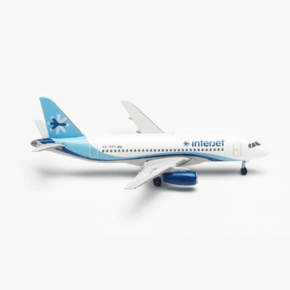 Sukhoi Superjet 100 - interjet Airlines, Reg."XA-PPY" Edizione Limitata Marca: Herpa - Scala: 1:500