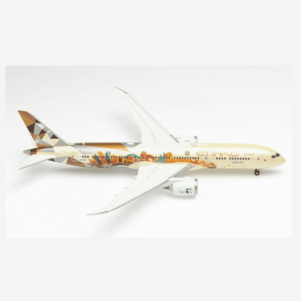 Boeing 787-9 Dreamliner - Etihad Airways,Reg."A6-BLT" - "Choose Italy" Edizione Limitata - Marca: Herpa - Scala: 1:200