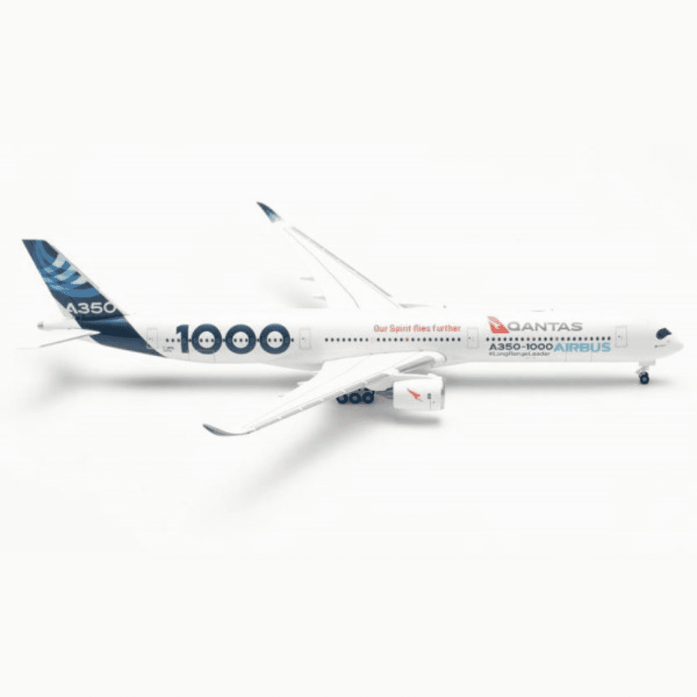 Airbus A350-1000 - Qantas, Reg."F-WMIL" - "Project Sunrise" Edizione Limitata Marca: Herpa - Scala: 1:500