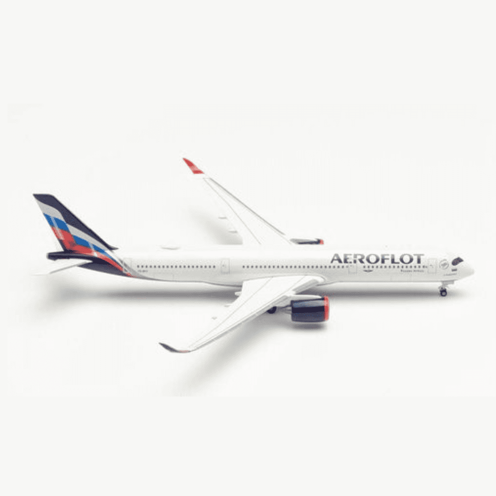 Airbus A350-900 - Aeroflot Russian Airlines, Reg."VQ-BFY" - "P.Tchaikovsky" Marca: Herpa - Scala: 1:500