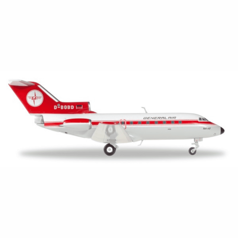 Yakovlev Yak-40 - General Air, Reg."D-BOBD" Edizione Limitata Marca: Herpa - Scala: 1:200