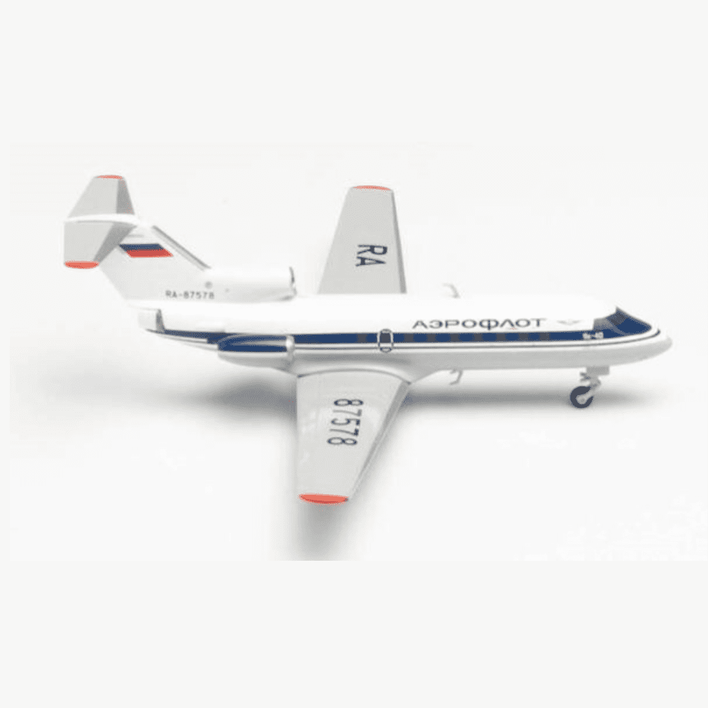 Yakovlev Yak-40 - Aeroflot, Reg."RA-87578" Marca: Herpa - Scala: 1:200