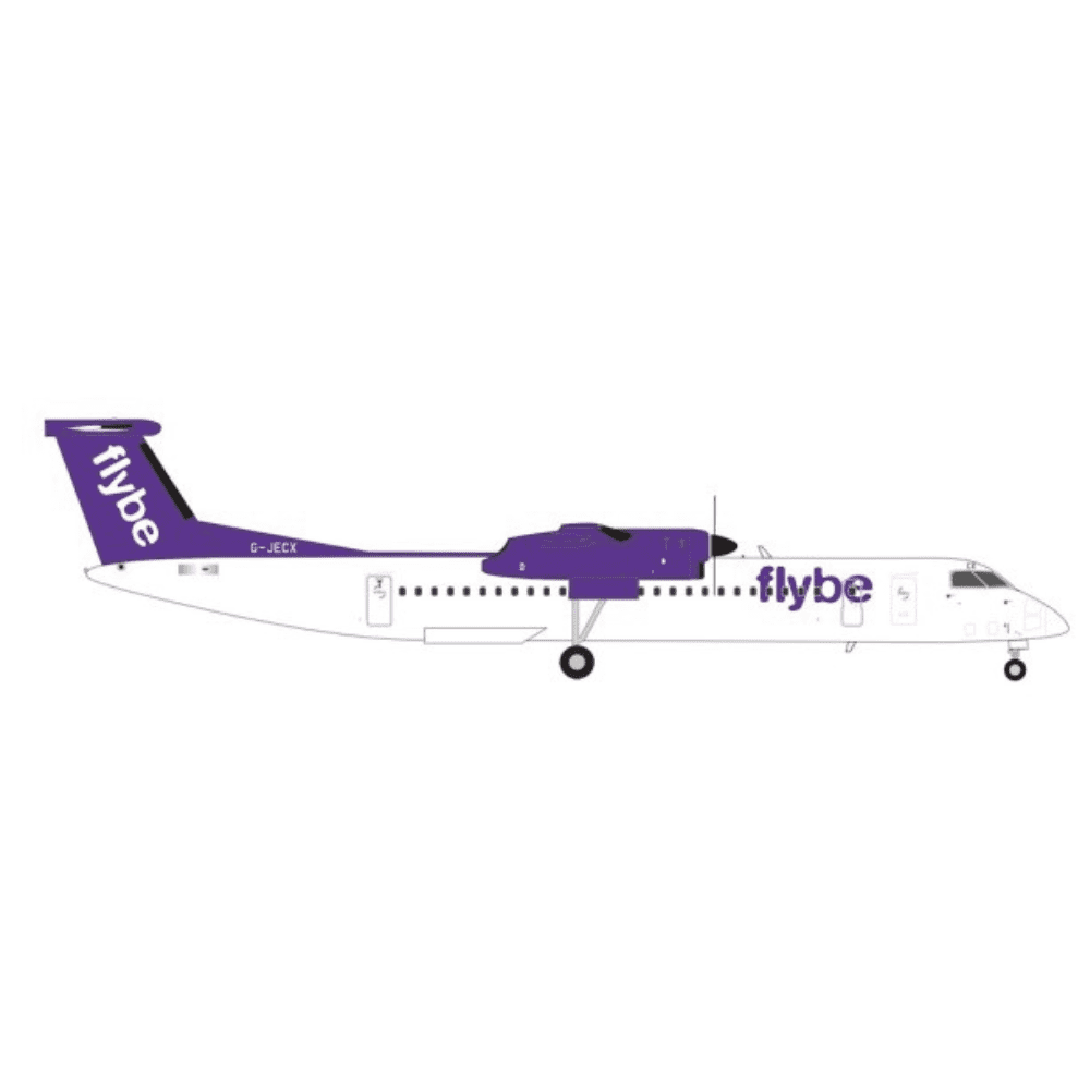 Bombardier Q400 - flybe, Reg."G-JECX" Marca: Herpa - Scala: 1:200