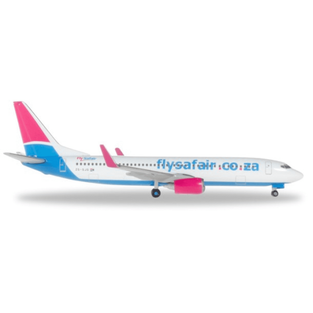 Boeing 737-800 - FlySafair, Reg."ZS-SJS" Marca: Herpa - Scala: 1:500