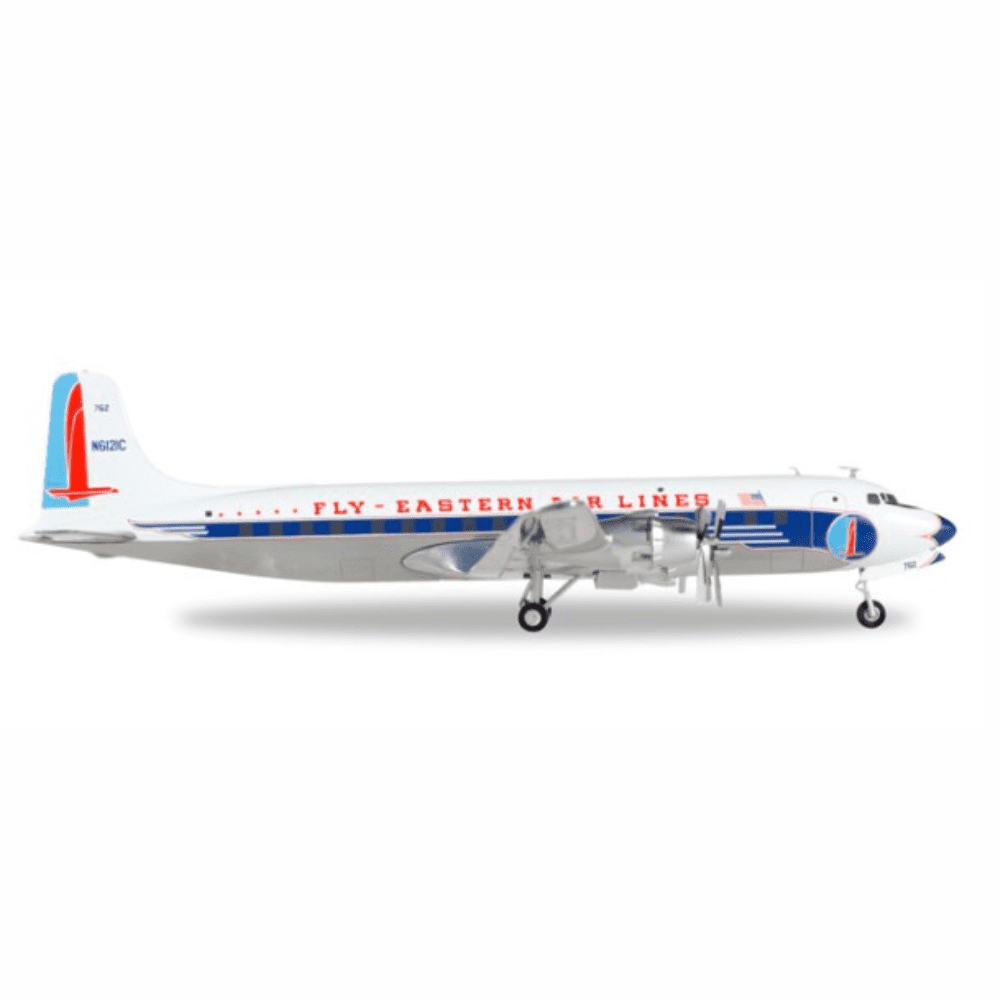 Douglas DC-6B - Eastern Air Lines,Reg."N6121C" Edizione Limitata Marca: Herpa - Scala: 1:200