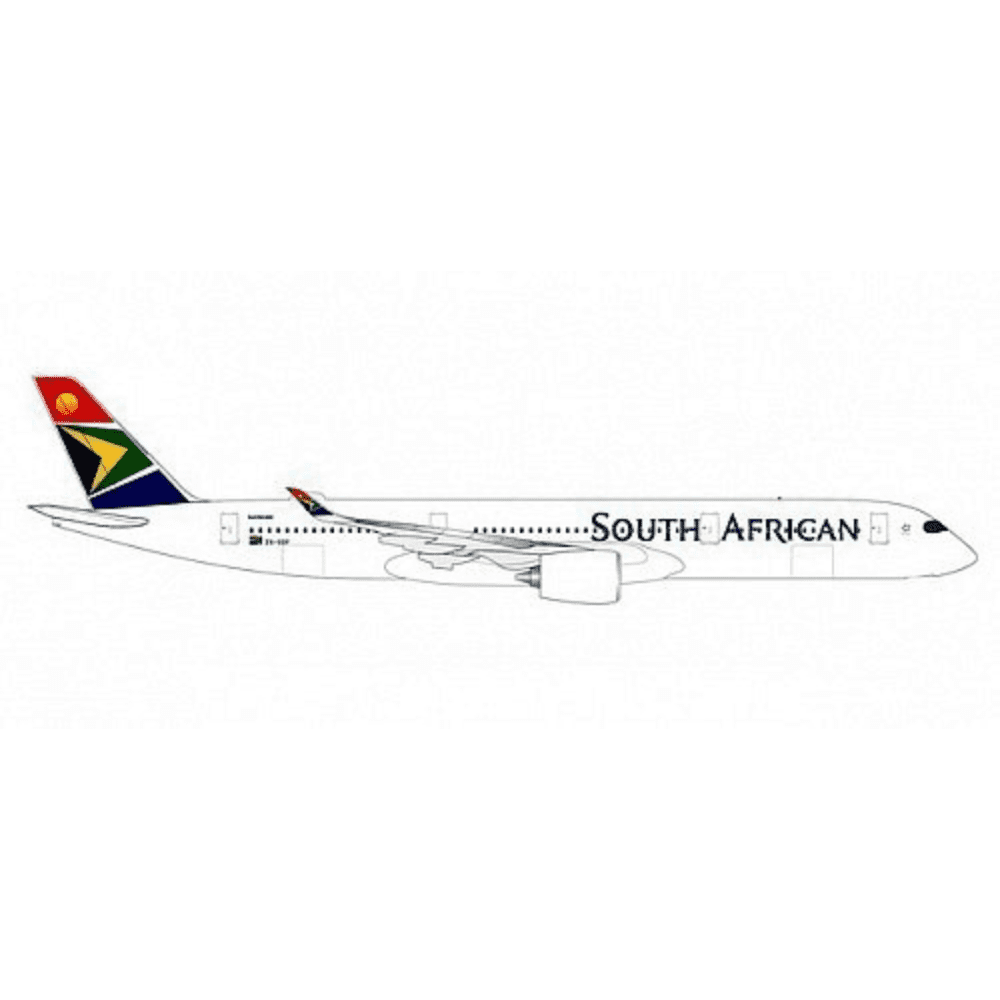 Airbus A350-900 - South African Airways, Reg."ZS-SDF" Marca: Herpa - Scala: 1:500