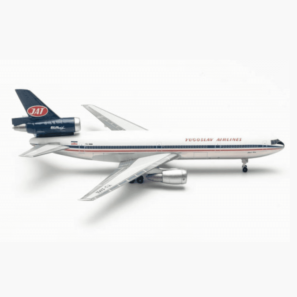 McDonnell Douglas DC-10-30 - JAT Yugoslav Airlines,Reg."YU-AMA" - "Nikola Tesla" Edizione Limitata Edizione Limitata Marca: Herpa - Scala: 1:500