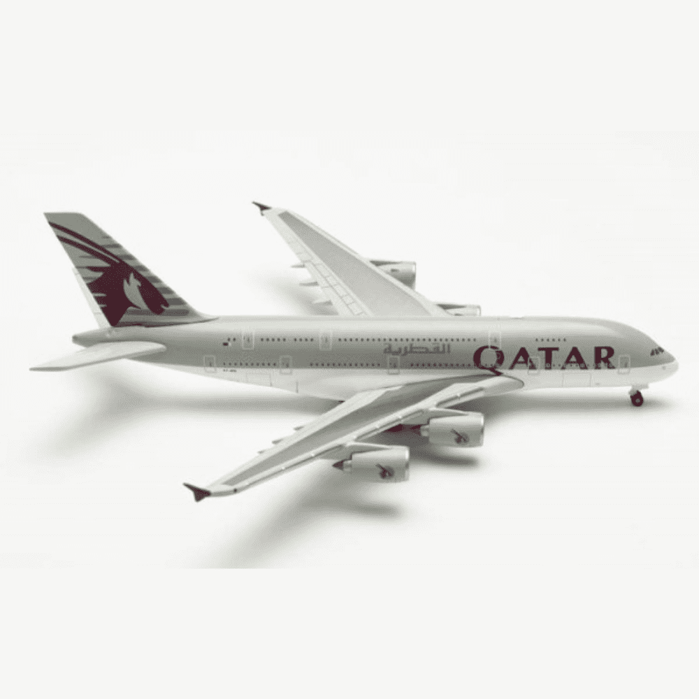 Airbus A380 - Qatar Airways, Reg."A7-APG" Marca: Herpa - Scala: 1:500