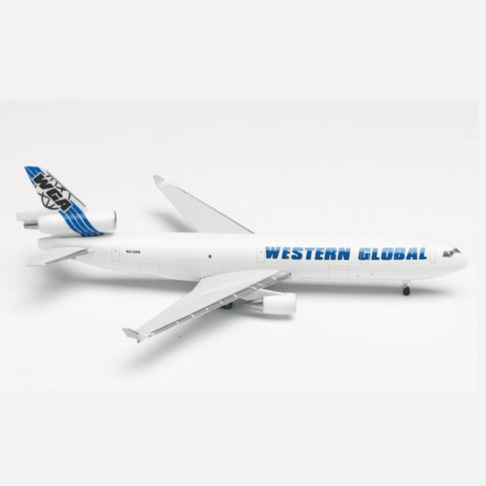 McDonnell Douglas MD-11 - Western Global Airlines,Reg."N412SN" Edizione Limitata Marca: Herpa - Scala: 1:500