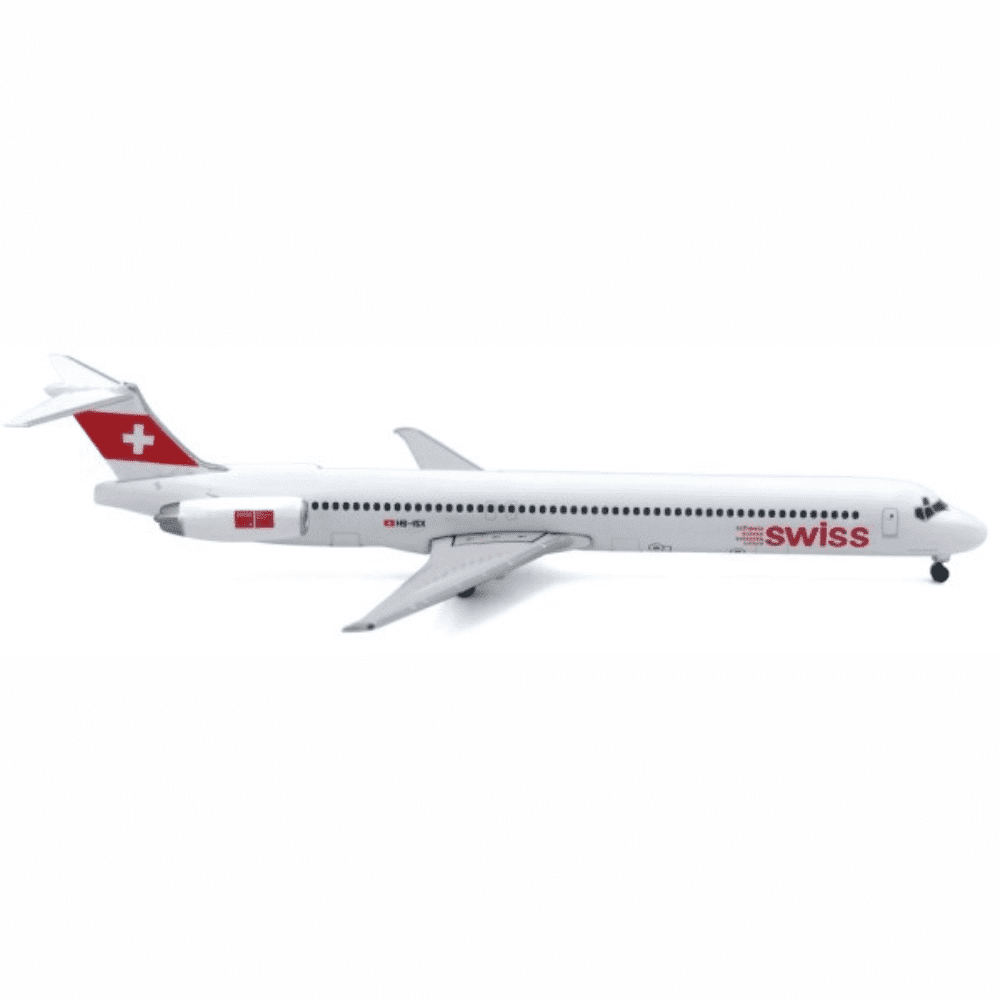 McDonnell Douglas MD-83 - Swiss International Air Lines, Reg."HB-ISX" Edizione Limitata Marca: Herpa - Scala: 1:500